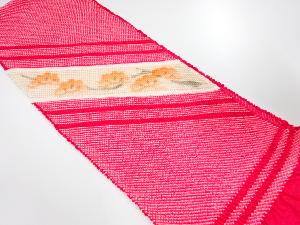 正絹　振袖用　絞り　帯揚げ